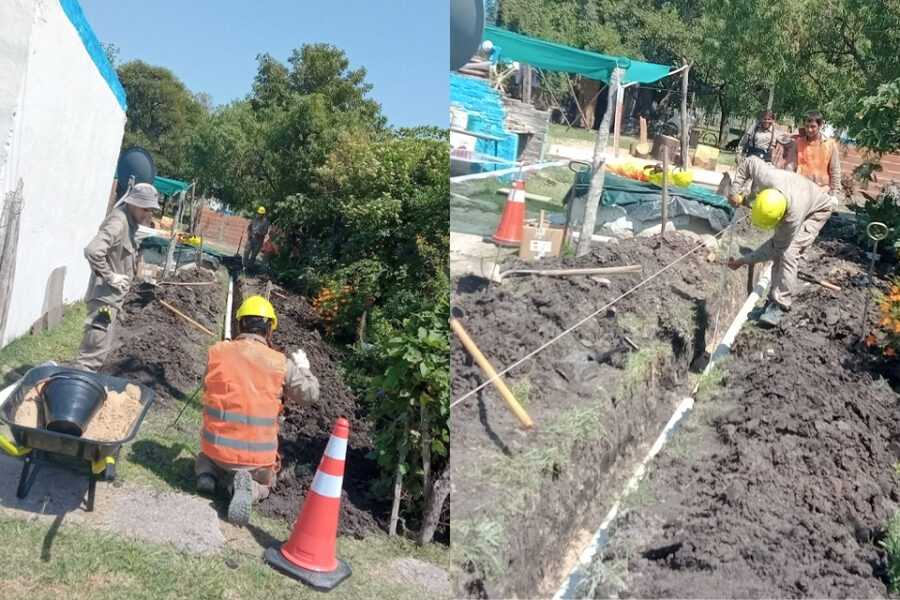 Avanza el proyecto de saneamiento sostenible