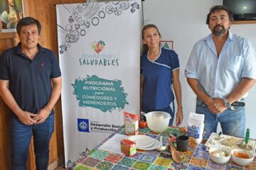 Se realizó el primer taller de alimentación saludable