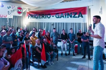 Gainza también muestra apoyo radical