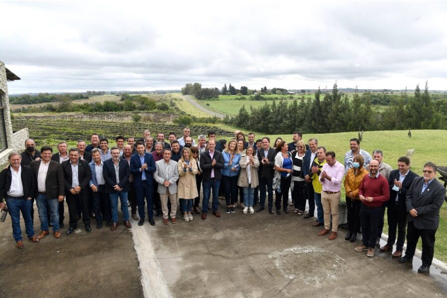 Bordet define agendas de gestión con los intendentes justicialistas entrerrianos