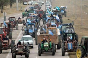 Tractorazo en Entre Ríos contra las medidas de Alberto