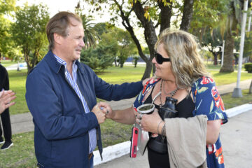 Bordet entregó una ambulancia y aportes en Tabossi