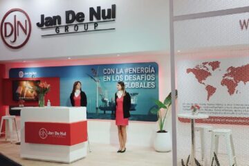 Jan De Nul presentó sus diversos servicios destinados a la industria energética en la Oil & Gas Expo 2022 (mención a areneras en Entre Ríos)