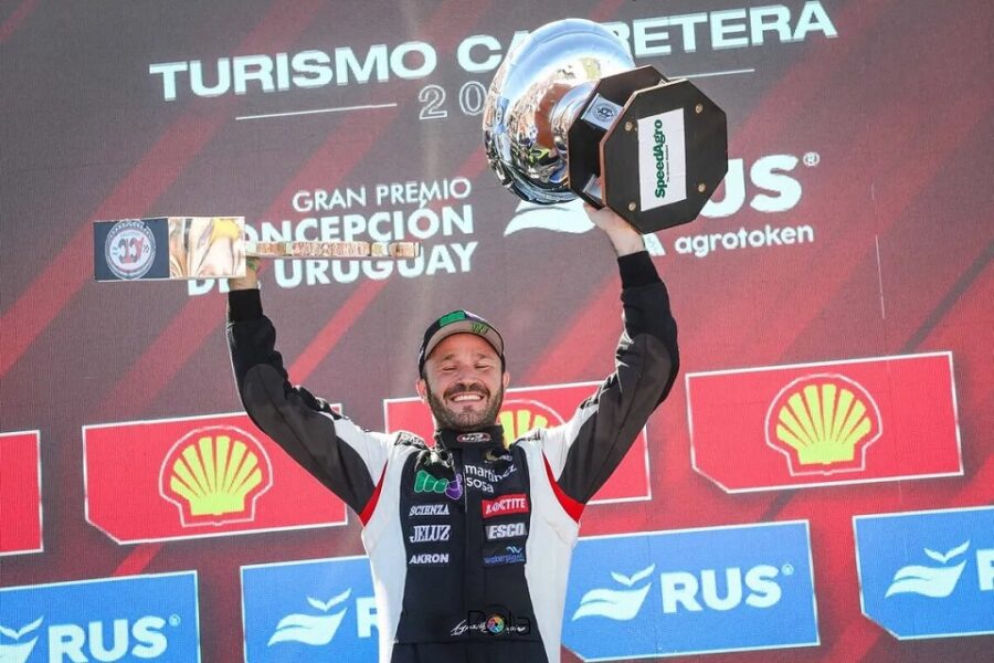 Agustín Canapino dominó de punta a punta y volvió al triunfo (en autódromo entrerriano)