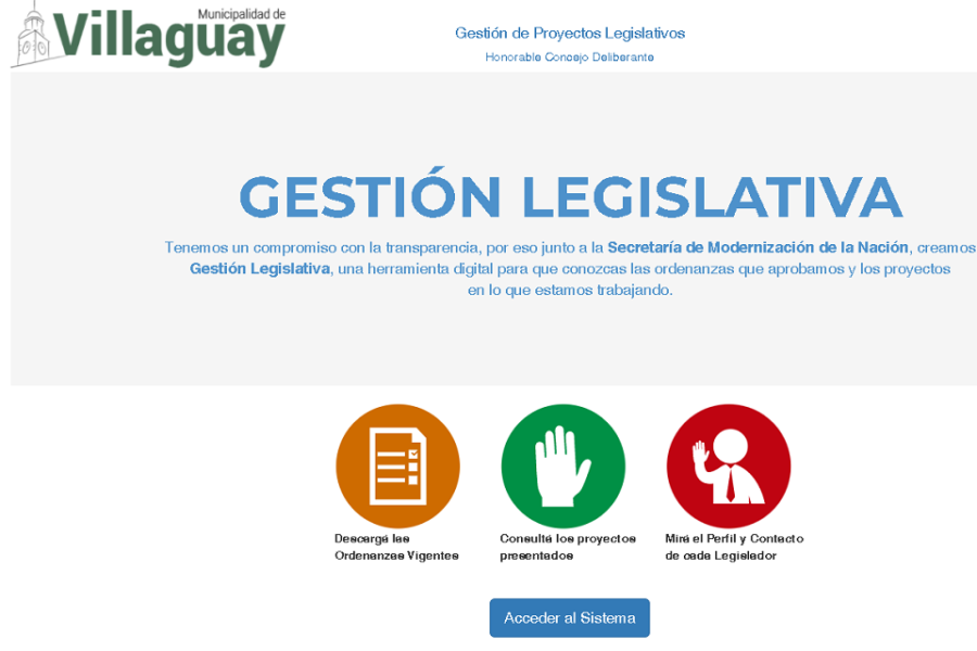 Activan la plataforma web de transparencia del Concejo