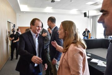 Bordet avanzó con los intendentes de Juntos en una agenda de obras para los municipios