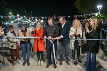 Se inauguró el Parque Lineal Sur
