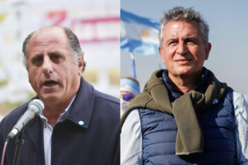 Dos entrerrianos separados por el tractorazo