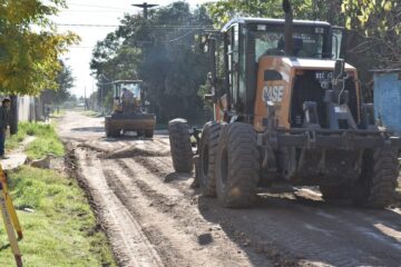 Trabajos en Villa 3 de febrero