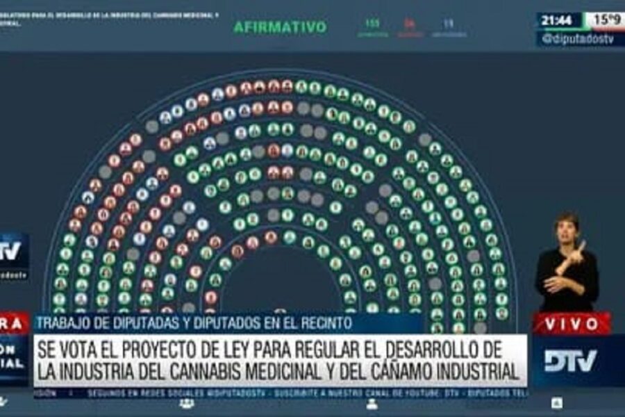 (Mención a diputada entrerriana) Cannabis medicinal: es ley el marco regulatorio