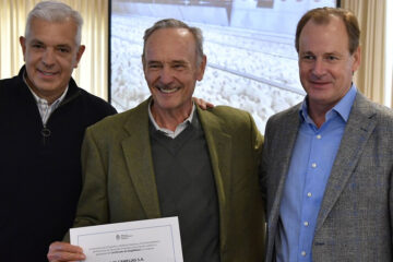 Bordet y Domínguez presentaron incentivos para la producción avícola y ganadera