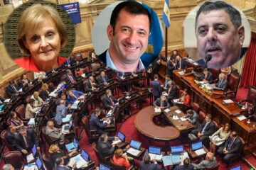 El personal de Kueider, Olalla y De Ángeli