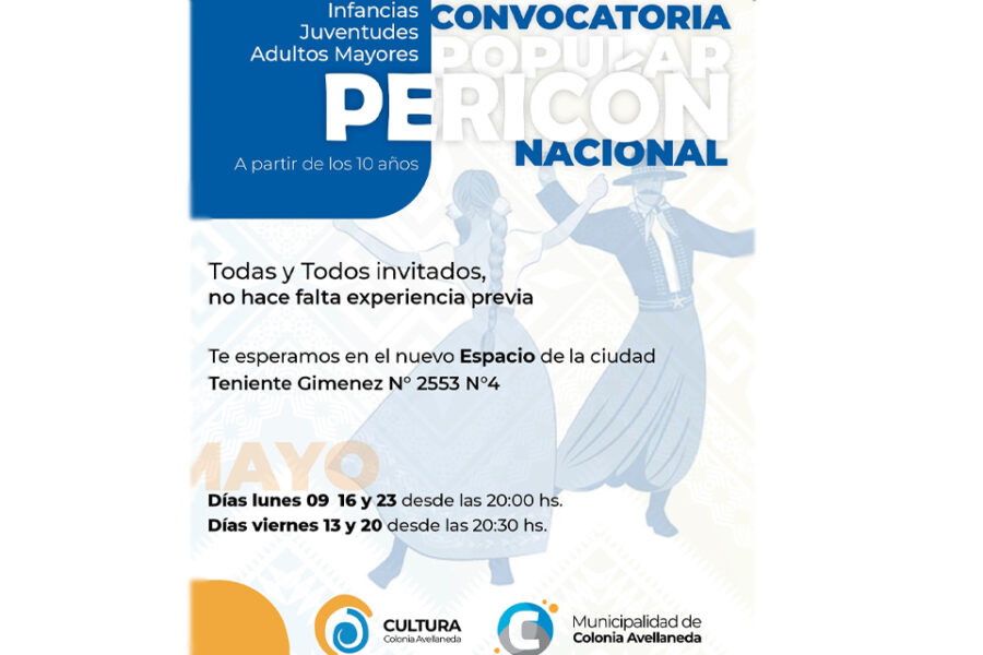 Invitan a vecinos a bailar Pericón