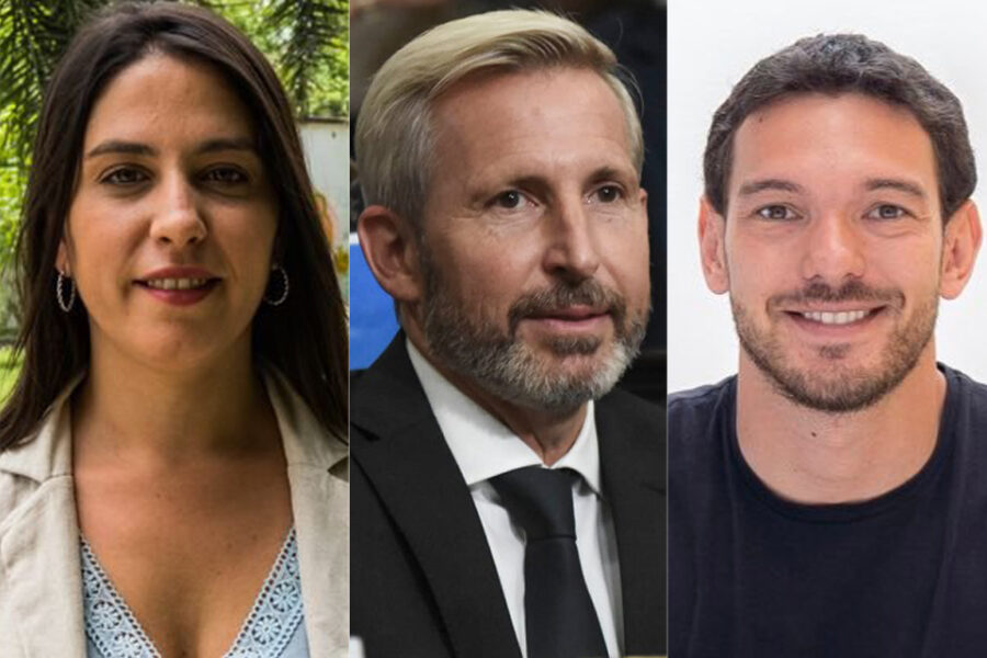 Frigerio con Gainza y Acosta por separado