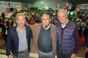 Frigerio también se muestra con Sabbioni