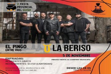 La Municipalidad de El Pingo invita a la 2° Fiesta Provincial del Guiso