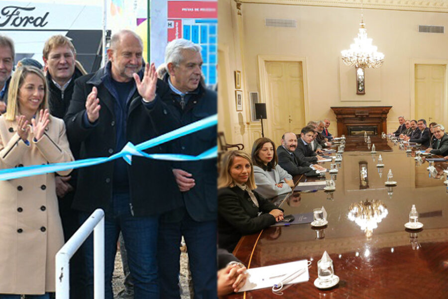 Stratta asume protagonismo en dos reuniones clave