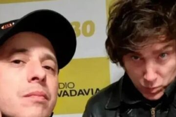 (Cantante entrerriano) Milei lanza su candidatura presidencial en un acto junto a “El Dipy”