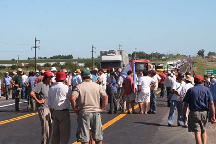 Productores vuelven a la ruta pero sin cortes