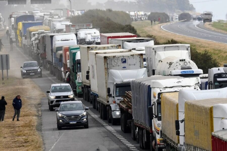 (Mención a Entre Ríos) Uno por uno, todos los cortes de ruta en el país por la falta de gasoil