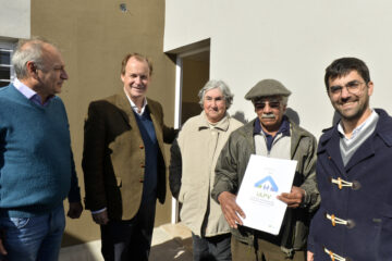 Bordet lleva a obras al intendente que respalda a Frigerio