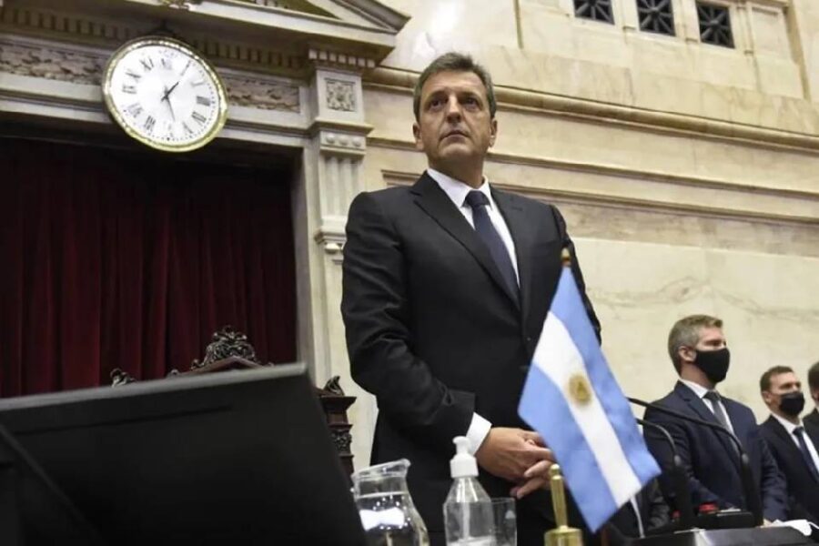 Sergio Massa fue oficializado como nuevo superministro