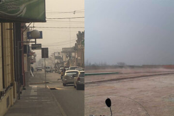 El humo avanza en varias localidades entrerrianas