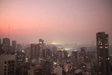 (Mención a Entre Ríos) Advierten que el humo en el AMBA podría durar todo el fin de semana