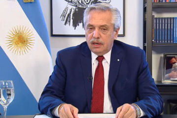 CADENA NACIONAL – Mensaje del Presidente de la Nación, Alberto Fernández.