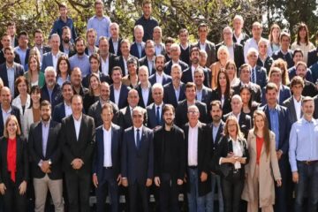 (Mención a Frigerio) “Preparándonos para gobernar”: Rodríguez Larreta reunió a 150 dirigentes de Juntos por el Cambio y pidió unidad