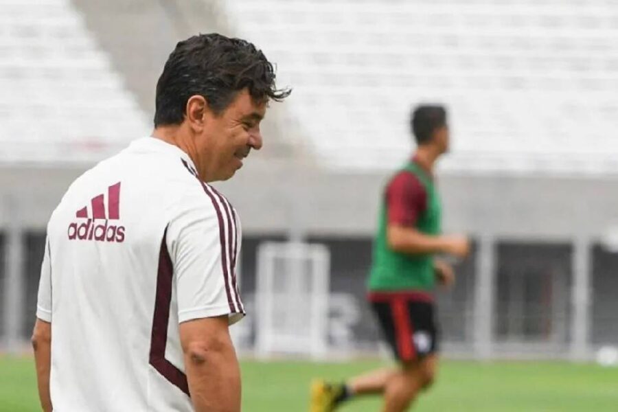 Gallardo piensa en el once de River antes de viajar para enfrentar a Patronato