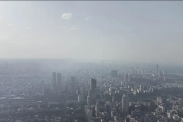 (Mención a Entre Ríos) Incendios en el Delta del Paraná y humo en Buenos Aires