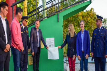 El gobierno provincial acompañó el acto por el 89° Aniversario de Piedras Blancas