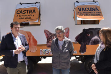 Se presentó el nuevo Quirófano Veterinario Móvil