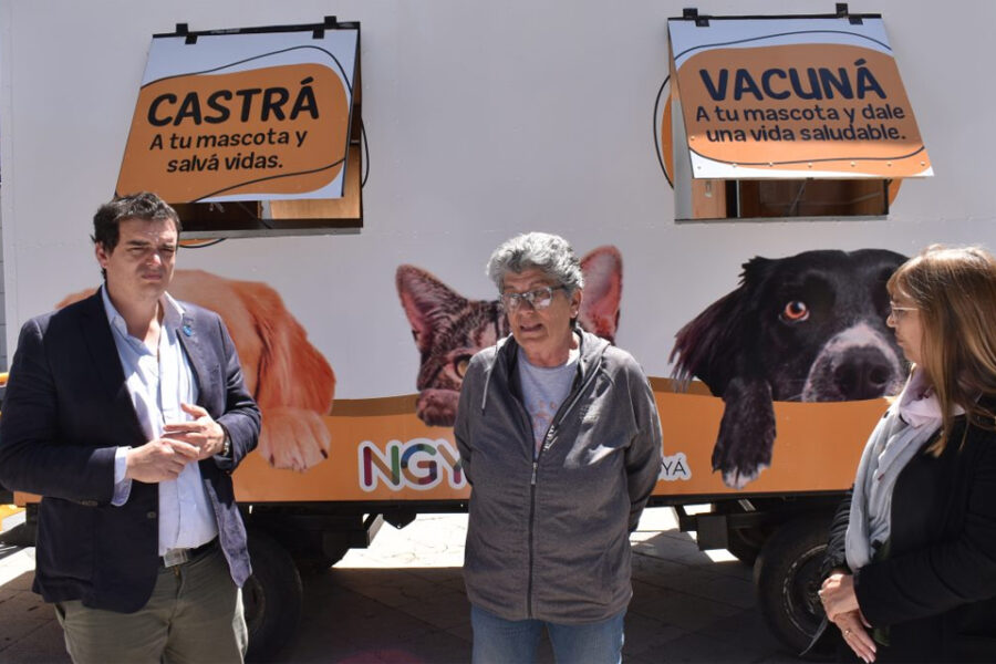 Se presentó el nuevo Quirófano Veterinario Móvil