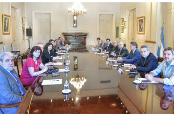 (Mención a funcionario entrerriano) Alberto Fernández encabezó la reunión de Gabinete en Casa Rosada