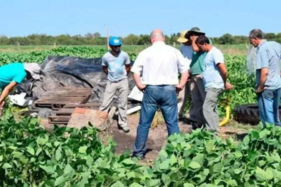 (En ciudad entrerriana) Retomaron las excavaciones para encontrar los cadáveres de la familia Gill, desaparecida hace 20 años