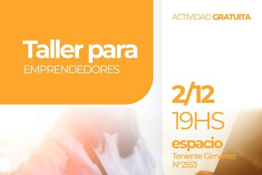 Taller para emprendedores