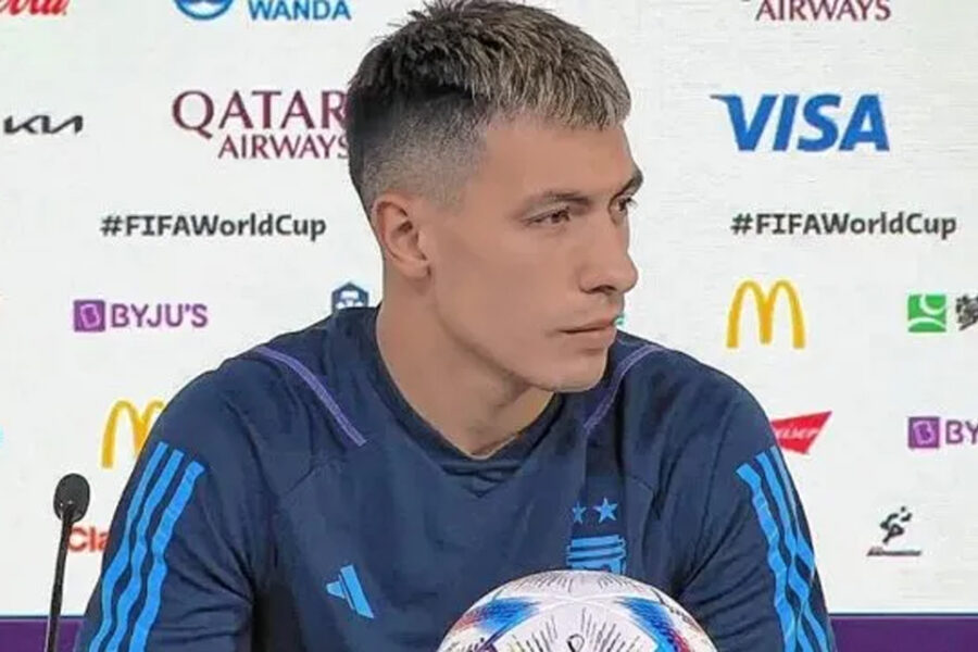 (Futbolista entrerriano) Mundial Qatar 2022: Fuerte frase de Lisandro Martínez en la previa del partido con Polonia