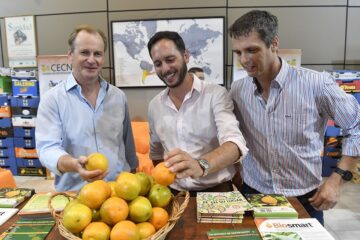 Cresto y Bordet inauguraron la Fiesta de la Citricultura