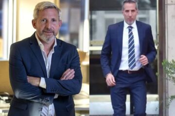 Luciani sufrió un escrache y Frigerio salió a respaldarlo