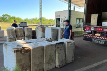 (En Entre Ríos) La Aduana secuestró mercadería valuada en $11 millones que había ingresado al país de manera irregular