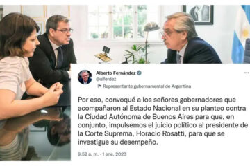 (Mención a Bordet) El Frente de Todos apuesta a la fragmentación y desgaste de la Corte