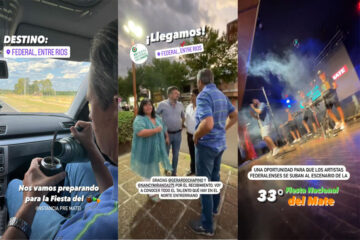 ¿El intendente de Paraná comienza a recorrer la provincia?