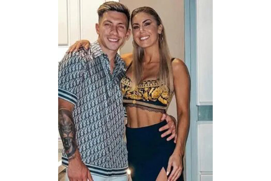 Muri López Benítez, la pareja del Carnicero Lisandro Martínez, enamoró a todos en el Carnaval de Entre Ríos