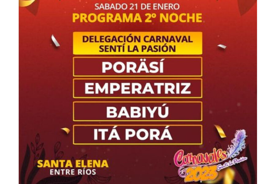 Crónica TV en el Carnaval de Santa Elena 2023