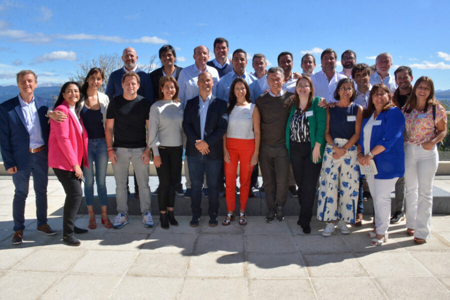 Entrerrianos en la Cumbre de Macri en Bariloche