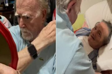 (Mención a Entre Ríos) Ella tiene Alzheimer y su marido desde hace 59 años “se pone lindo” cada día para visitarla y recordarle su amor