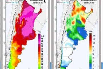 (Mención a Entre Ríos) Pronostican mucho calor y pocas lluvias para la región central
