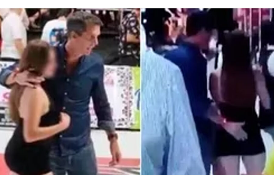 Escándalo en Concordia: apareció un video en donde se ve al intendente manoseando a una chica